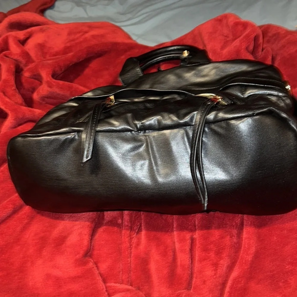 Sandra Angellozzi Black  soft leather puffer bag - Picture 8 of 17
